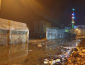 قارئ يشكو من غرق شوارع قرية أبو على بمياه الصرف الصحى