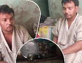 صور.. مأساة "محمد وهبة" زوجان من ذوى الاحتياجات الخاصة..وليس لديهم دخل ويسكنان بالإيجار ..محمد: عندى بنتين ونفسى بمعاش أو وظيفة تحميهم.. زوجته: قدمنا على معاش تكافل ولم نحصل عليه..وتناشد وزيرة التضامن مساعدتهم