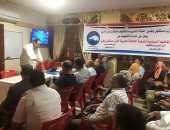 أمانة التثقيف بمستقبل وطن فى العاشر تنظم محاضرة عن المفاهيم السياسية للشباب