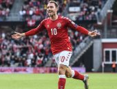 فيديو.. إيركسن يقود الدنمارك لإسقاط ويلز بثنائية بدورى الأمم الأوروبية