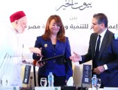 صور.. وزيرة التضامن توقع بروتوكول تعاون مع "مصر الخير" وشركة إعمار
