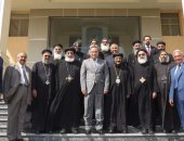 محافظ الإسكندرية يستقبل رؤساء كنائس المحافظة 