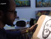 شاهد..مهندس معمارى يبدع فى رسم الكاركاتير
