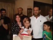 فيديو.. شاهد أحمد مرتضى منصور يحتفل بعيد ميلاده فى جو عائلى