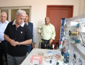 محافظ المنوفية يتابع الاستعدادات النهائية للمستشفى العسكرى ويزور المدرسة اليابانية