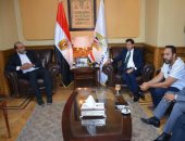 وزير الشباب والرياضة يلتقى المكتب التنفيذى لرابطة النقاد الرياضيين