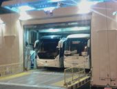 النقل تعلن انتهاء موسم الحج البرى بميناء نويبع بنجاح