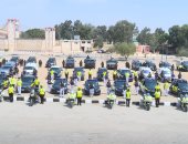 فيديو وصور.. إنتشار أمنى ومرورى مكثف أعلى الطريق الدائرى الإقليمى