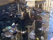 شكوى من استمرار انتشار مياه الصرف الصحى بعمارات الجمعية الزراعية بالمنيا