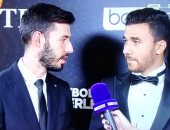 صور.. تريزيجيه يصل حفل جوائز الأفضل في تركيا