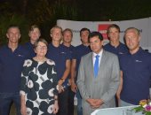 وزير الرياضة يشهد احتفالية سفارة فنلندا بكأس ديفيز العالمي للتنس رجال