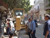 رئيس مركز أبوقرقاص بالمنيا يتابع حملات نظافة مكبرة بالقرى