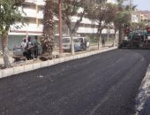 مجلس مدينة الأقصر يستعد لأعمال الرصف النهائية بشارع خالد بن الوليد