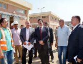 محافظ القليوبية يتفقد المحطة الوسيطة ومحطة مياه طوخ 