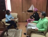 وزيرة الهجرة تبحث مع النائبة جهاد إبراهيم نشر برامج تدريبية لبناء وتنمية الإنسان