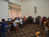 ختام دورة تنمية مهارات الحاسب الآلى للطلاب المكفوفين بجامعة الأزهر فرع أسيوط