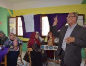 فيديو وصور.. وكيل "تعليم الوادى الجديد" يوجه بسرعة تجهيز المدارس: لا تهاون مع المقصرين