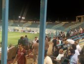 صور.. هانى رمزى يجاور رئيس الزمالك فى مقصورة بتروسبورت