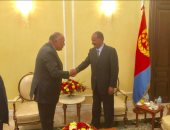 وزير الخارجية ينقل رسالة شفهية من السيسى إلى الرئيس الإريترى