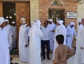 رئيس مدينة بئر العبد الجديد يلتقى أهالى قرية الروضة