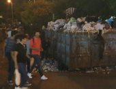 شكوى من التوزيع العشوائى لصناديق القمامة وتراكم المخلفات داخلها بالإسكندرية