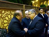 رئيس البرلمان ووزراء وسياسيون وإعلاميون فى عزاء شقيقة حسن راتب بالحامدية الشاذلية