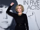 جين فوندا تحضر العرض الأول لفيلمها الوثائقى Jane Fonda In Five Acts