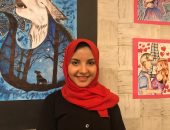 افتتاح معرض فنى لطالبة موهوبة بشمال سيناء