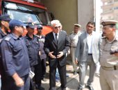 مدير أمن البحيرة يتفقد مركزى دمنهور والدلنجات للوقوف على الحالة الأمنية