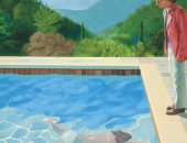 شاهد.. لوحة "حمام السباحة" الأغلى فى العالم لفنان معاصر للبيع فى كريستيز