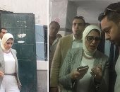 صور.. وزيرة الصحة تزور مستشفيات بورسعيد.. هالة زايد تنتقد تأخر أعمال تطوير مستشفى بور فؤاد.. تعلن تشكيل لجنة لمراجعة صيانة الأجهزة الطبية وماكينات الغسيل الكلوى بالمحافظات.. وتحيل طبيبا للتحقيق بسبب وفاة مولودة
