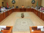 سكرتير عام المنوفية يعقد اجتماعامع رؤساء مراكز المدن والأحياء والمديريات الخدمية