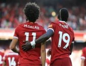 محمد صلاح يصنع رابع أهداف ليفربول ضد كارديف وماني يسجل