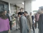 وزير الشباب والرياضة يصل دمياط لتفقد عدد من المنشآت