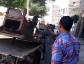 حملات مكثفة بقرى ومراكز أسيوط لازالة الاشغالات من أمام المدارس بأسيوط