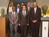 وزير التعليم العالي يزور المكتب الثقافى المصرى بإسبانيا