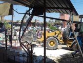 صور.. تحرير 428 محضرًا فى حملة مرافق مكبرة بمدينة جهينة بسوهاج