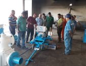 فيديو.. شركة مياه القناة تستعد لمواجهة تقلبات الشتاء المتوقعة بصيانة المعدات