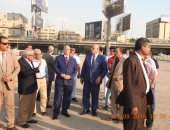 محافظ القاهرة يتفقد أعمال الإزالة بمثلث ماسبيرو