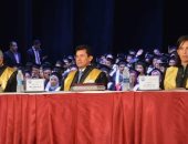 وزير الرياضة يشهد حفل تخرج دفعة بالأكاديمية العربية للعلوم والتكنولوجيا 