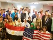 الجالية المصرية فى أمريكا تستعد لاستقبال السيسى بالأعلام والأغانى الوطنية