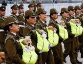 تشيلى تجند عشرات الكلاب خلال احتفالات العرض العسكرى السنوى