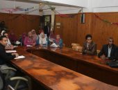 رئيس جامعة جنوب الوادى يشهد دورة تدريبية لنظام الكنترولات بكلية التجارة