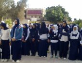 مدارس مطروح تستقبل 130 ألف طالب والوقوف دقيقة حداد على أرواح الشهداء