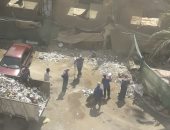 استجابة لـ"صحافة المواطن".. حملة لإزالة القمامة من منطقة السينما بمدينة نصر