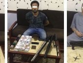 ضبط ثلاثة عناصر إجرامية بحوزتهم 5 قطع أسلحة نارية بكفر الشيخ