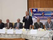 نواب رئيس جامعة المنوفية يستقبلون طلاب الحاسبات والمعلومات الجدد