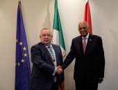 عبد العال يطالب أيرلندا بمواصلة دعمها للقضية الفلسطينية فى إطار القانون الدولى