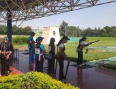 صور.. انطلاق التدريب الرسمى لبطولتى الشيخة فاطمة والجائزة الكبرى للرماية