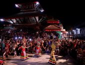 صور.. نيبال تحتفل بملك الألهة فى مهرجان "إندرا جارتا"